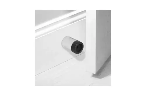 Door silencer installed on door frame for smooth and silent closing
