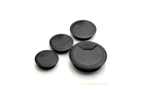 Plastic cable manager clips for organizing and securing wires neatly