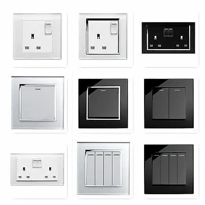 Plastic electrical switch plates and sockets made with precision injection moulding