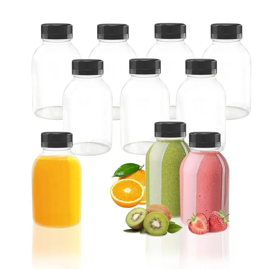Plastic bottles and containers for FMCG liquid product packaging