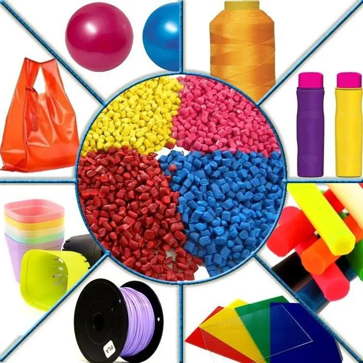 Plastic granules used in manufacturing automotive and hardware components