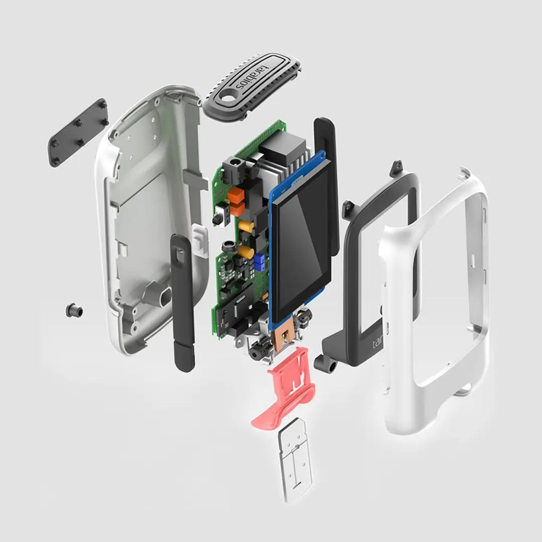 Internal plastic components and structure of home appliances