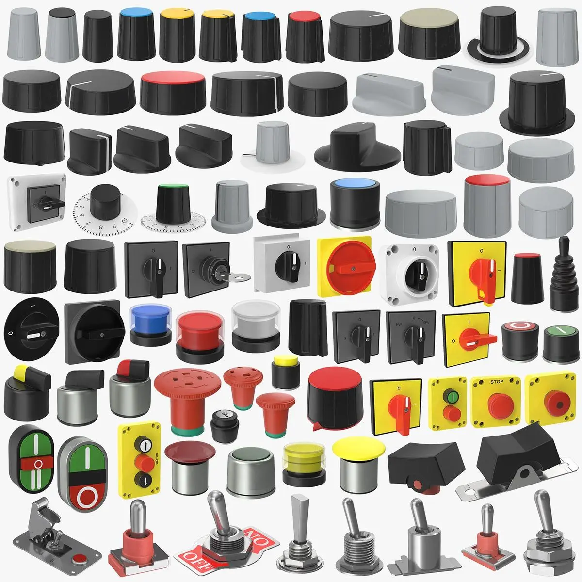 Plastic parts and fittings for consumer electronics and home appliance manufacturing