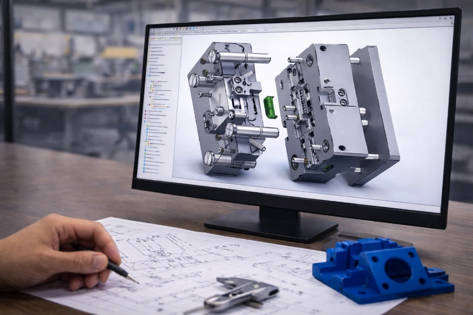 3D CAD design and product development for plastic components