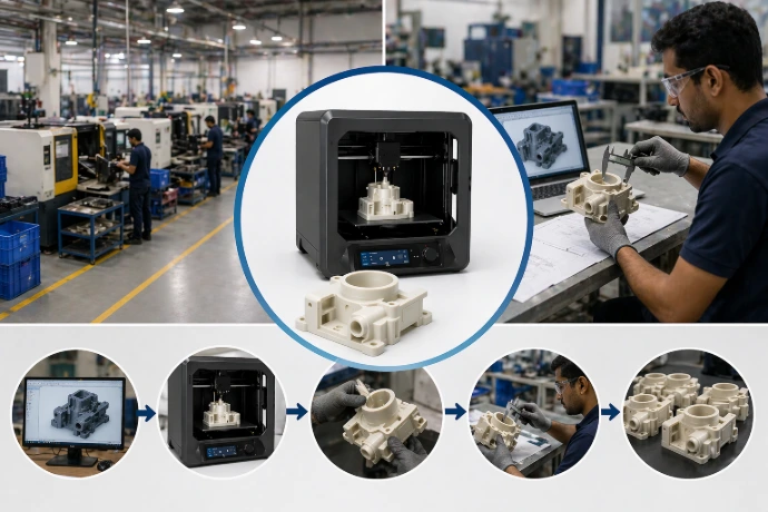 Inspection and testing of prototype parts for product validation