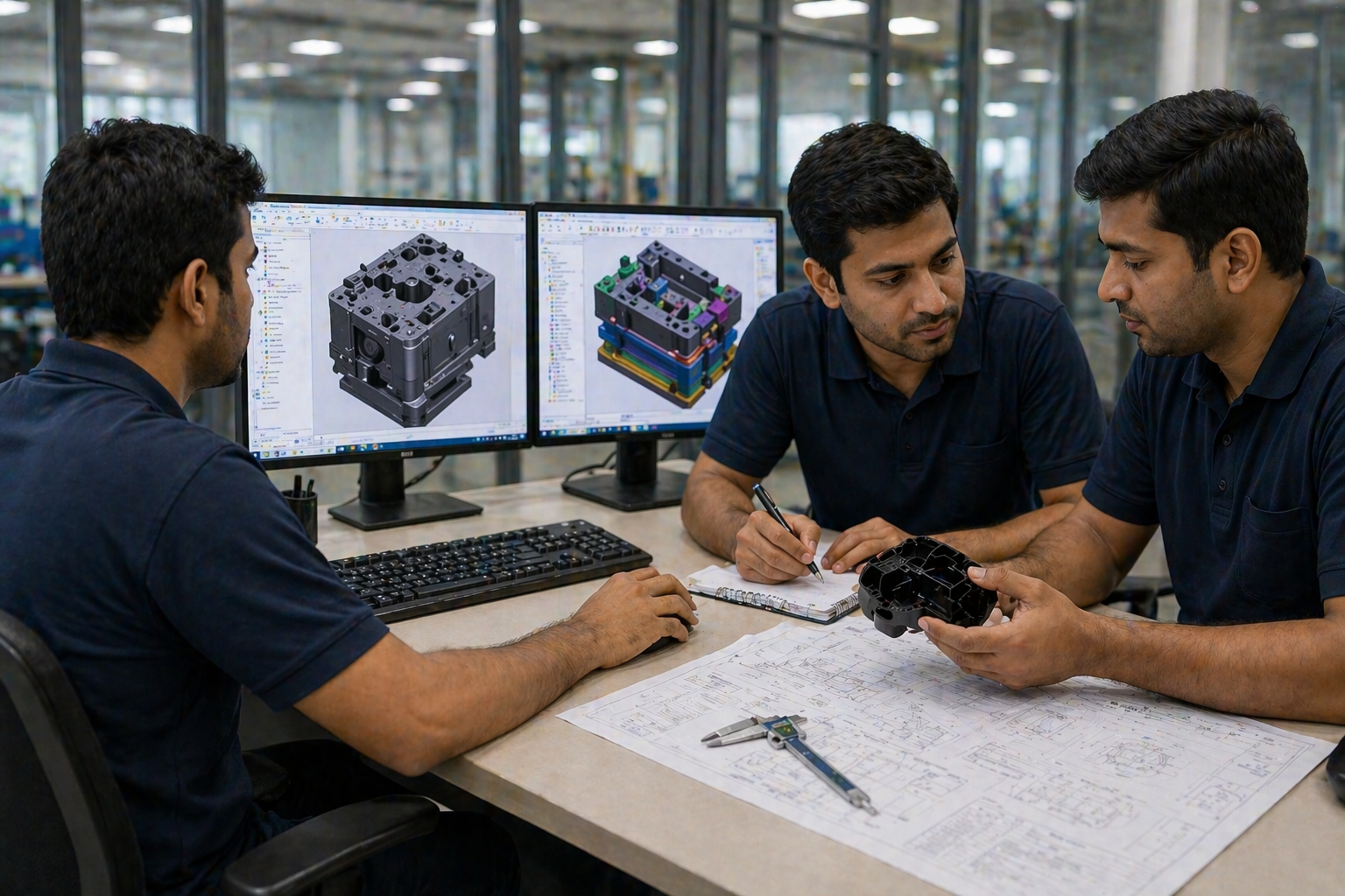 Product design and development for OEM plastic components