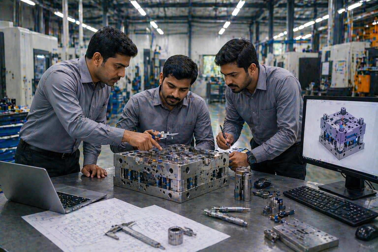 Final evaluation of product design before manufacturing