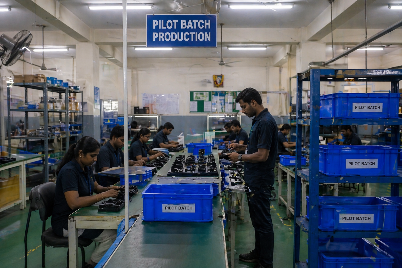 Manufacturing facility for rapid prototyping and product testing