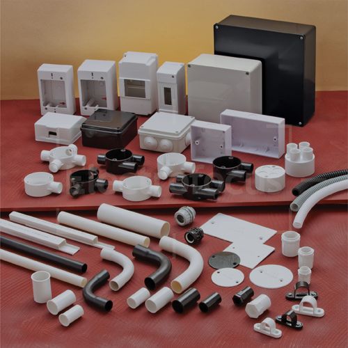 Finished injection moulded plastic parts for automotive applications