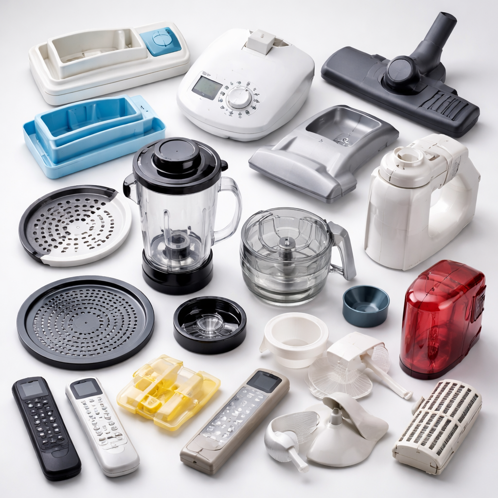 Plastic parts used in consumer durables and home appliances manufacturing