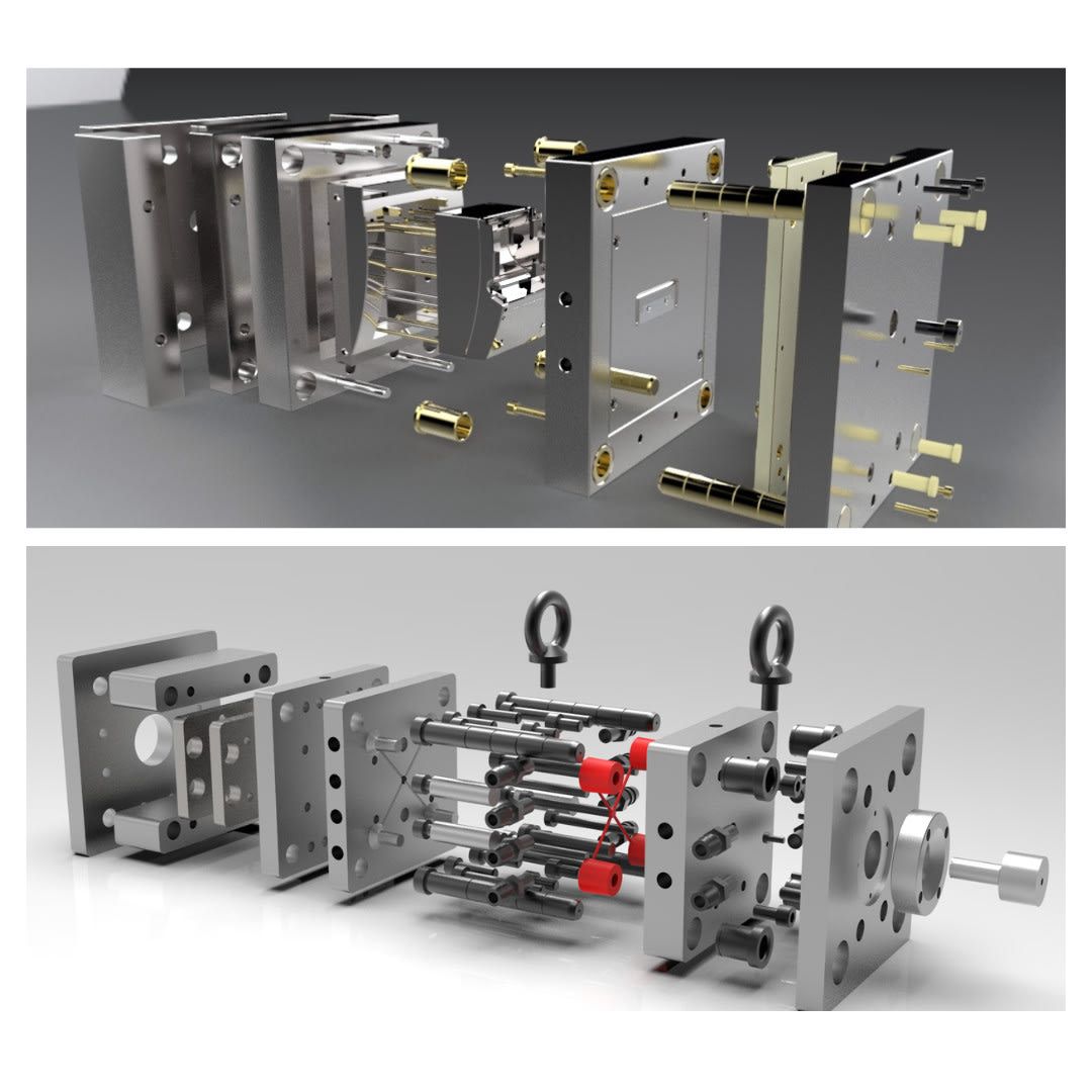 Medical equipment using precision plastic components for healthcare applications