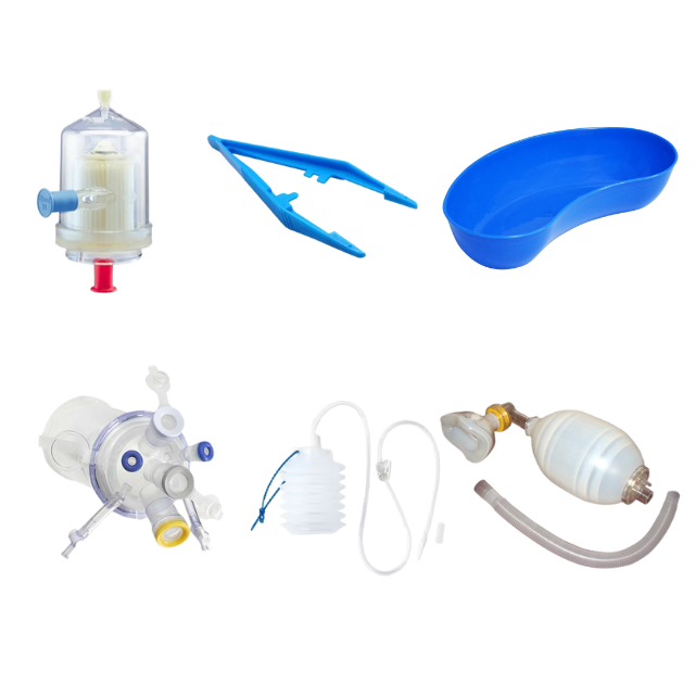 Plastic medical components and healthcare products used in medical devices