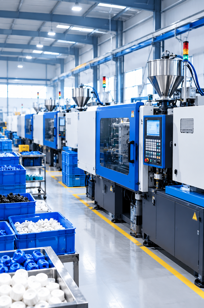 Expanded plastic manufacturing production